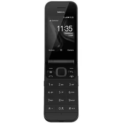 Nokia 2720 4G Flip Spare Phone 2SIM 2.8-inch 1500mAh Bluetooth 3.5mm WiFi MP3/MP4 Snapdragon Nokia U
