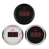Auto 0-100% Display Water Level Gauges Boat Digital Water Level Meters 0-190ohm or 240-33ohm Input S