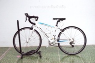 จักรยานเสือหมอบญี่ปุ่น - ล้อ 600c - มีเกียร์ - อลูมิเนียม - Anchor RJ1 - สีขาว [จักรยานมือสอง]