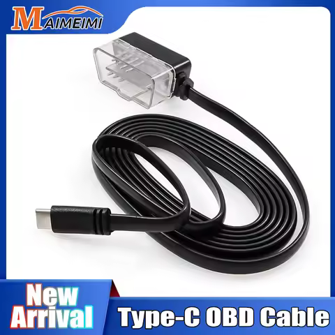 Car HUD Wire Cable Head Up Display OBD Cable Wire OBD2 Cable for P24 HUD Type-C OBD Cable Wire Conne