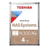 Toshiba 3.5" 4TB 7200rpm 256MB N300 Pro HDD - (Box)