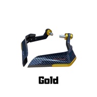 Universal Motorcycle Hand Guard Lever Guard Water Transfer Carbon Design