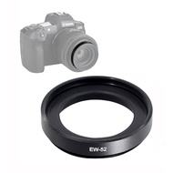 Metal Lens hood EW-52 Sun Shade for Canon RF 35mm F1.8 Macro is STM lens Mirrorless Digital Camera