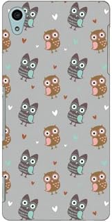 Coverfull Owl Heart, Gray, Made by COLOR STAGE/for Xperia Z4 SOV31/au ASOV31-ABWH-151-MBV2