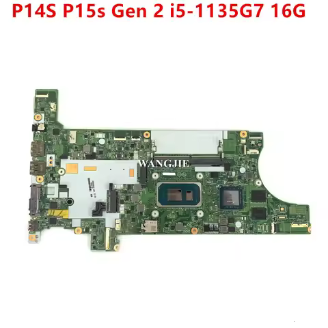 NM-D352 For Lenovo ThinkPad T14 Gen 2/T15 Gen 2 Laptop Motherboard P14S P15s Gen 2 5B21H55261 SRK01 