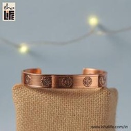 【isha Life】脈輪銅手環 - Chakra Copper Cuff 梵咒七脈輪 穩定能量 手工銅製 印度原裝