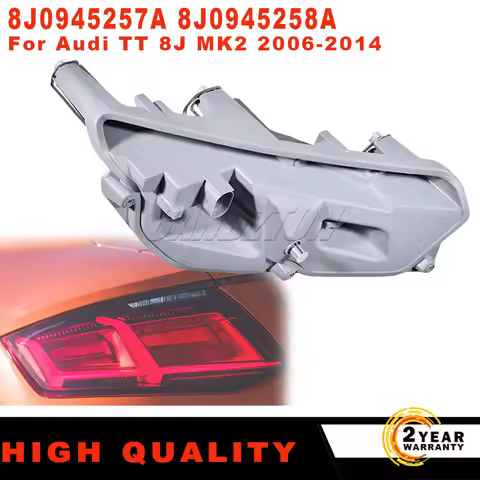 For Audi TT TTS 8J MK2 2006-2014 New Rear Tail Light Socket Bulb Holder 6 Pins Left Right 8J0945257A