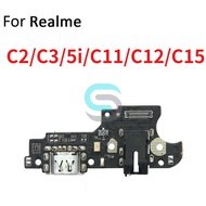 For OPPO Realme C11/C12/C15 Realme C2 C3/5i Charger USB Dock Charging Dock Port Board Cable