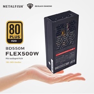 METALFISH Flex 500/600W 80PLUS GOLD Full Modular Power Supply Flex-ATX 1U PSU สําหรับ ITX Mini PC PO