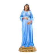 Mary Mother of God Resin Figurine Statue Religious Christmas Decor Catholic Holiday Figurine Decorat