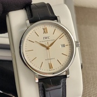 Jam Tangan IWC Portofino 40mm White Dial Fullset 2017 Very Mint 