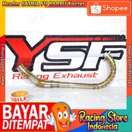 Satria fu Exhaust Neck Model C inlet 50MM Full stainless Large exhaust pipe