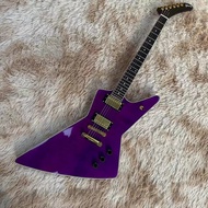Gibson Explorer Electric Guitar Humbucker Pickups Purple Body 22 Fret Professional Guitar