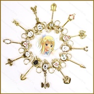 SS12 FAIRY TAIL Keychain Anime Zodiac Spirit Keyring Aquarius Capricorn Virgo Loke Cosplay Key Chain