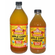 BRAGG ORGANIC APPLE CIDER VINEGAR 473ML/946ML {READY STOCK}