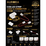 COB LED Strip Connector 8mm 2Pin Joint Connector L Connector Single Double Headed Clip For COB LED S
