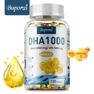 Buporai DHA1000 dietary supplement, whose main ingredients are DHA (docosahexaenoic acid) and EPA (e