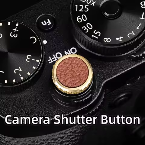 Soft Camera Shutter Release Button for Fuji XT5 XT50 X100T XE3 XE4 Leica M9 M9P M11 Q3 M10 Canon AE1