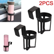 Portable Car Drink Cup Bottle Durable Black Window Drink Water Bottle Holder Stand Container Hook For Car Truck Interior