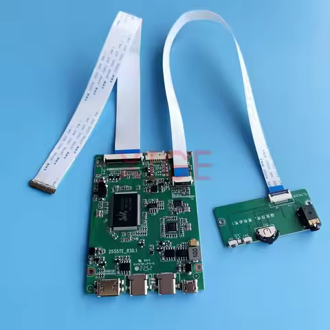 LCD Driver Controller Board For NT156FHM-N41/N43/N51/N61 Laptop Screen 2 TYPEC 15.6" 1920x1080 30 Pi