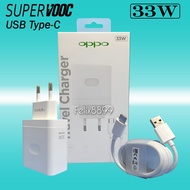 Charger Casan Oppo Original 33 Watt Super Vooc USB Type C