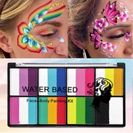 Face Painting Paint Tool Set Face Paint Body Water-soluble Paint Face Painting K3q0