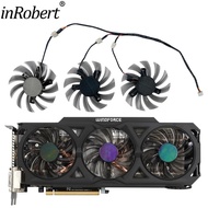 75mm T128010SM PLD08010S12H 2Pin 3Pin Cooler Fans for Gigabyte AMD Radeon R9 270X 280X  290X WINDFOR
