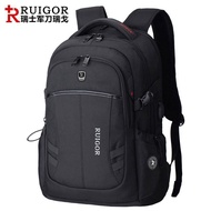 K-Y/D Swiss Army Knife Ruige Men's and Women's Commuter Backpack Large Capacity Simple Computer Bag Travel Stain-Resista