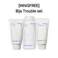 [INNISFREE] Bija Trouble Skin Toner | Lotion | Cleansing Foam - Korean Skincare Set with Bija Extrac