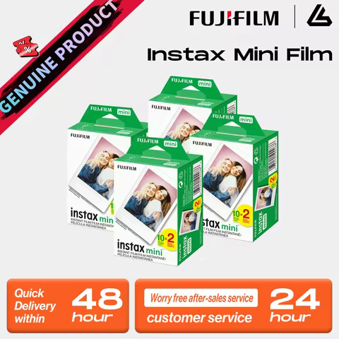 20-200 Sheets Fujifilm Fuji Instax 5 Inch Wide Film White Edge Paper For Fuji Instant Camera 300/200