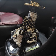 Car Decoration Set Gear Controller Protective Cover Stylish Gearbox Gear Shift Knob Cover JDM Wind S