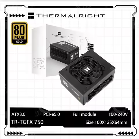 Thermalright TR-TGFX750 SFX gold medal full module computer case power supply, support ATX3.0 /pcie5