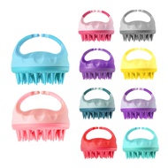 Wheat Straw Shampoo Brush Hair Massage Comb Silicone Hair Brush Hairdressing Tools Clean Hair Comb