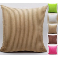 Custom size 30x50 40x40 45x45 50x50 55x55 60x60 65x65 70x70 cm Soft Jumbo Cord Corduroy Cushion Cove