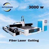 Mesin Fiber Laser Cutting 3000 W /Metal Laser Cutting Potong Plat Besi