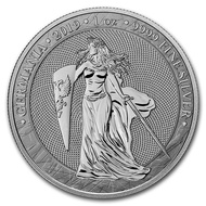 2019 Lady Germania 1 Oz Silver BU.