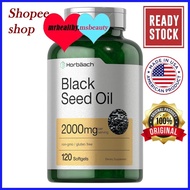 Horbaach Black Seed Oil 120 Softgel - source of 6 & 9 fatty acids