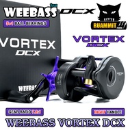 รอกตกปลา รอกหยดน้ำ WEEBASS รุ่น VORTEX DCX รอบ 7.2:1 (มีทั้งหมุนซ้ายและหมุนขวา)