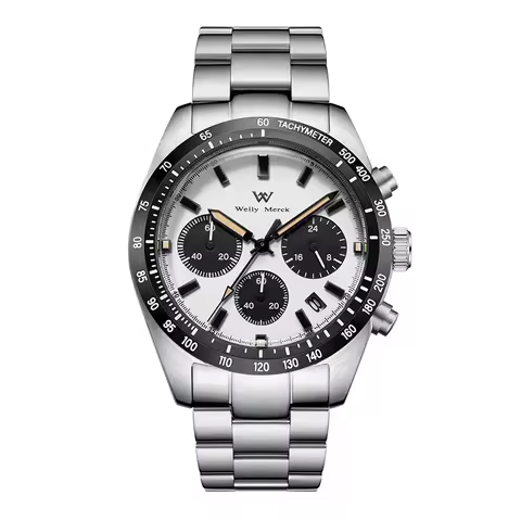 WM watch multi-function quartz VD53 movement waterproof classic casual business men's watch Willy Me