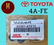 โอริงหัวฉีด TOYOTA 4A-FE AE100 AE101 AE104 AT190 16V COROLLA 1600CC(ชุดละ4ตัว)ยี่ห้อ eristic