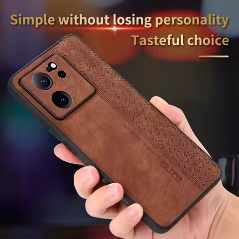 For Xiaomi 13T Чехол для back cover Skin Feel Shockproof Matte Leather Case Soft Funda For Xiaomi 13