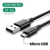สายชาร์จ Micro USB สายชาร์จเร็ว สำหรับ แอนดรอยด์ OPPO Samsung Vivo