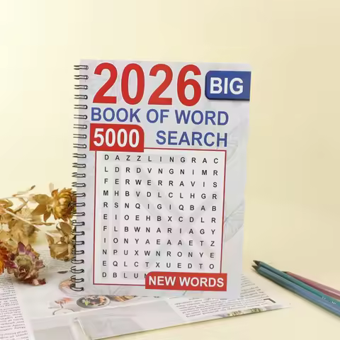 Big Book of Word Search – 5000 New Words: Relaxing Word Search Puzzle Book for Adults and Seniors