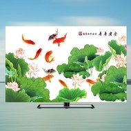 Computer monitor cover 24-27 Inch TV cover 55 Inch 43 inches LCD monitor cover Home decoration Print