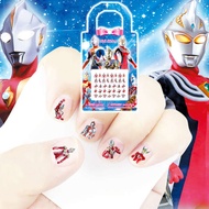 Ultraman Cartoon Nail Stickers for Boys Nail Stickers for Children Nail Stickers for Children Safety