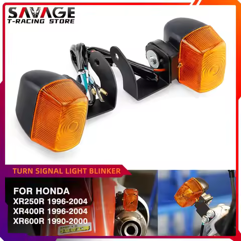 XR Front Rear Turn Signal Light For HONDA XR600R 1990-2000 XR400R XR250R 96-04 Motorcycle Indicator 