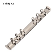 Kim Loại Xoắn Ốc Nhẫn Chất Kết Dính Kẹp Cho Rời Lá Thư Mục Tập Tin A4/B5/A5/A6/A7 Notebook Phụ Kiện