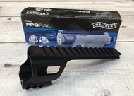 【G&T】WALTHER PPQ M2 NPA 特戰魚骨 鏡橋 鋁合金 黑色 UMZ001