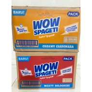 Wow Spaghetti 1 box 40 pcs Carbonara bolognese