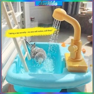Dark Automatic Avian Bathing Station With Safe ABS Materials For Parrots Enrichment And Water Circul